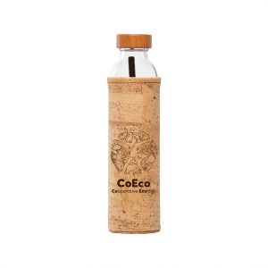 Hexagonal water structured device with COECO project cork sleeve