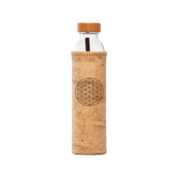 Structured water device with Flower of Life cork cover