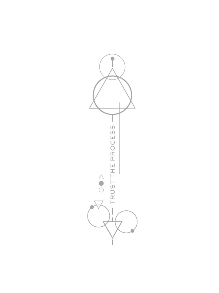 Trust the process design for Flaska Empower collection