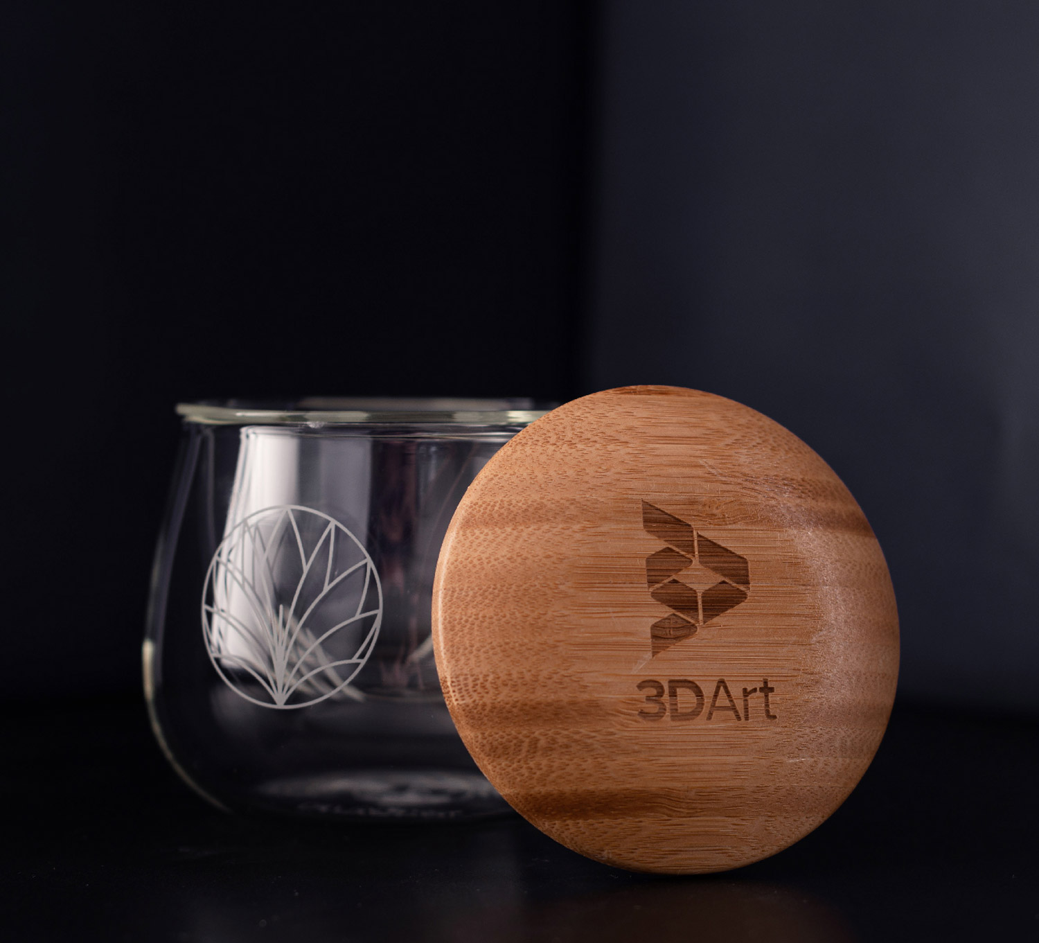 Personalized wooden cap